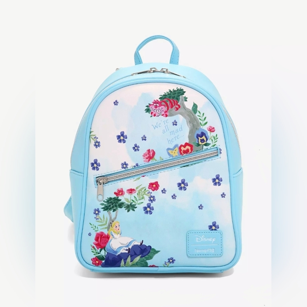 Loungefly Disney Alice In Wonderland Watercolor Mini Backpack